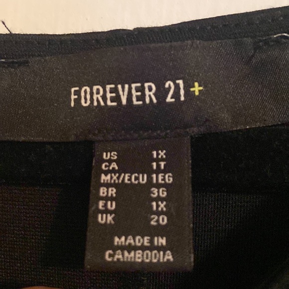 FOREVER 21 plus size bodycon midi dress - Picture 8 of 8